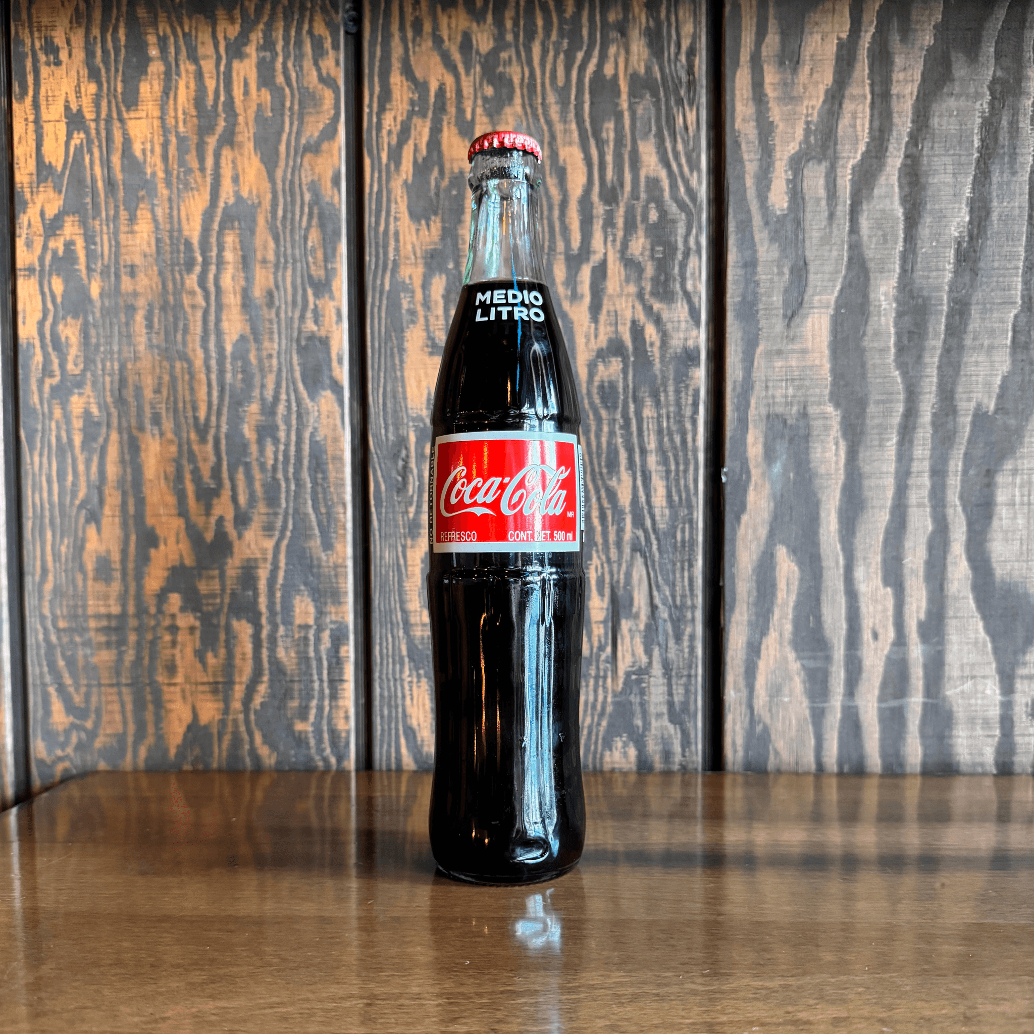Mexican Coca Cola.