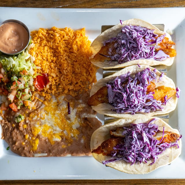 Tacos De Pescado.