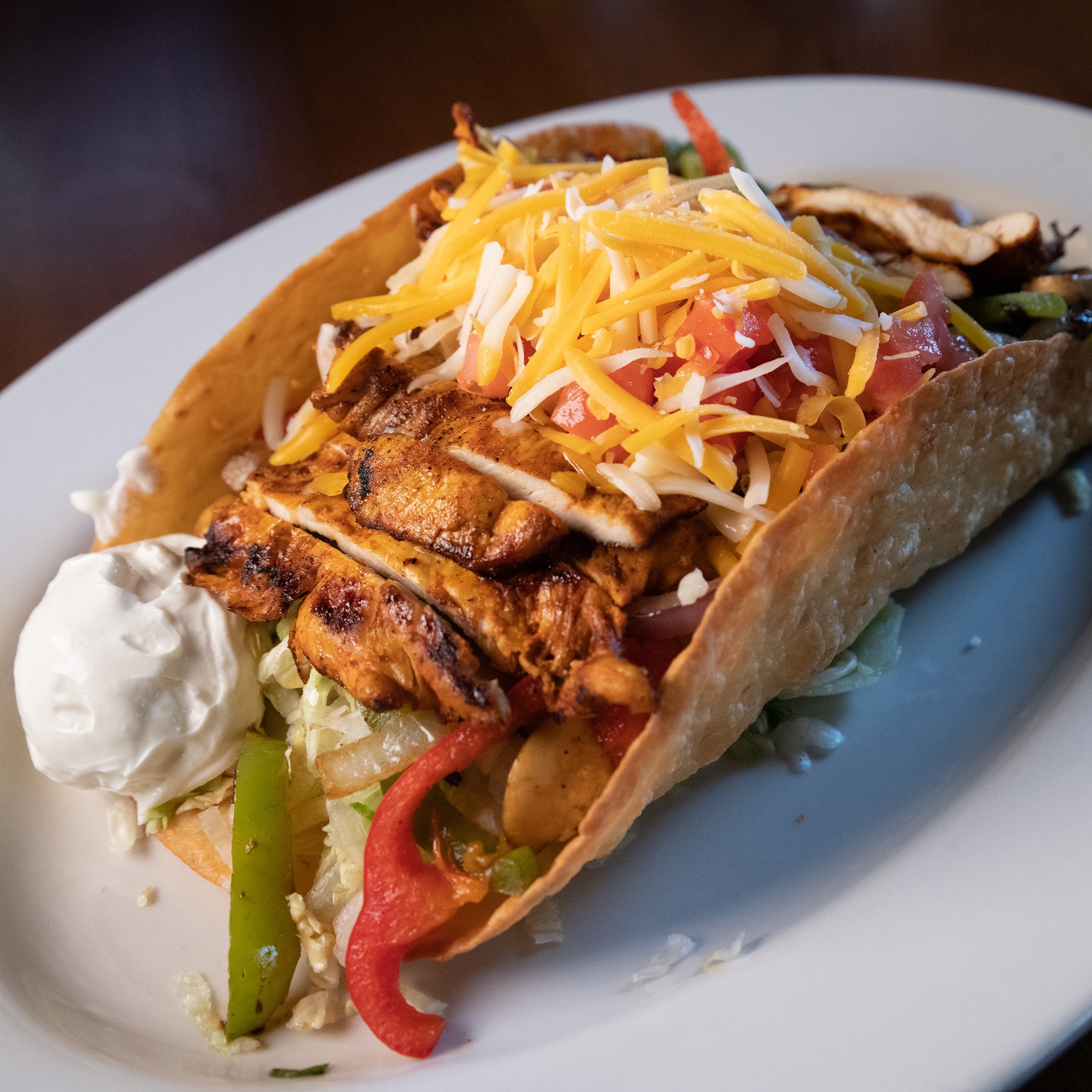 Fajita Taco Salad.