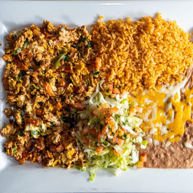 Huevos Con Chorizo.