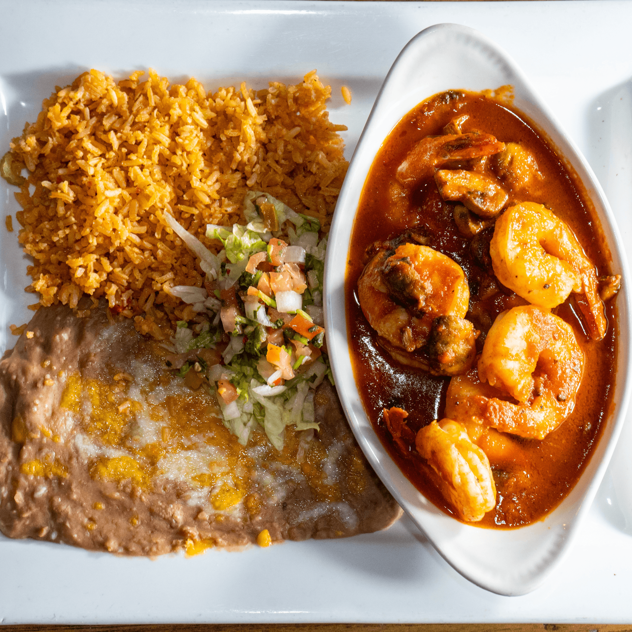 Camarones Ala Diabla.