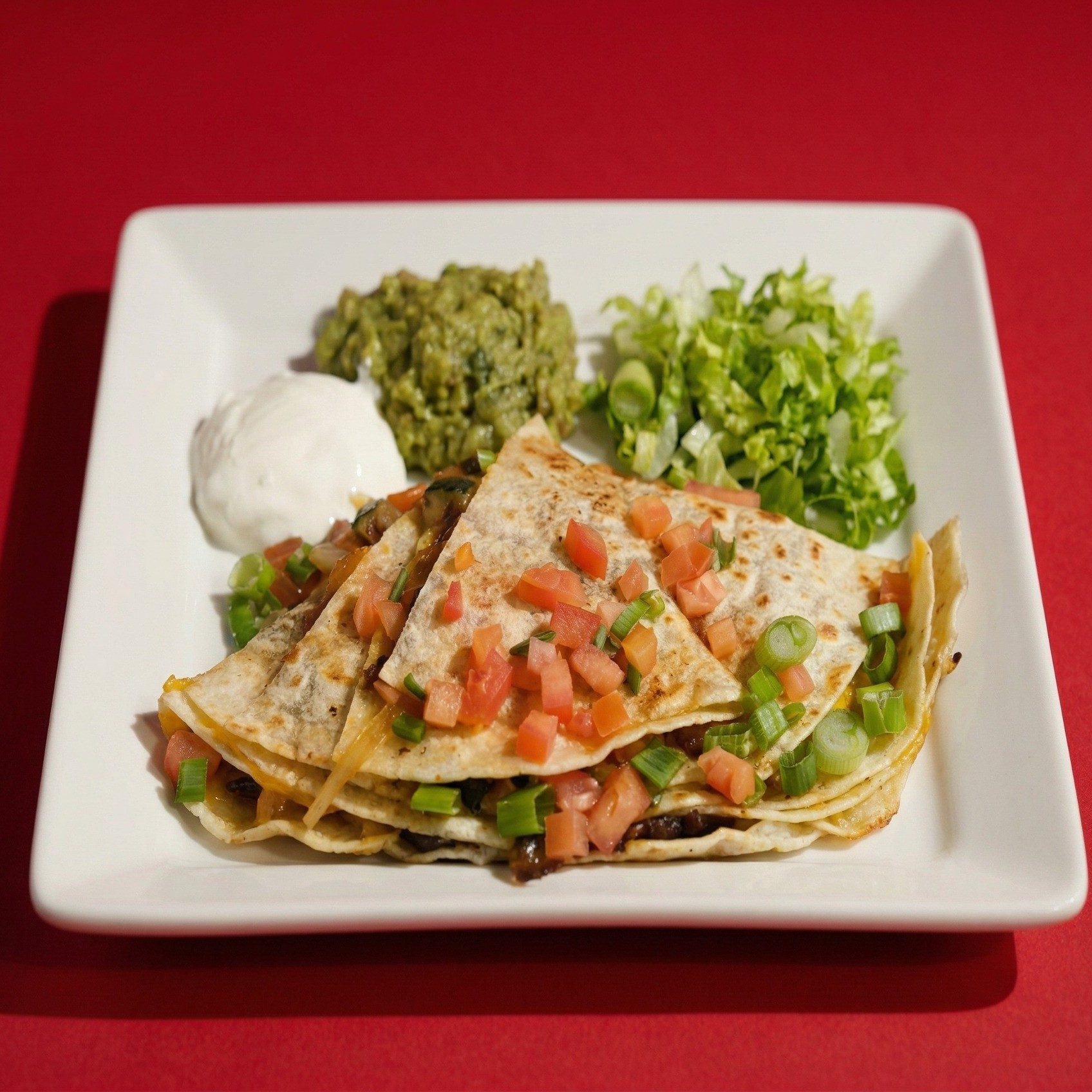 Quesadilla Vegetariana.