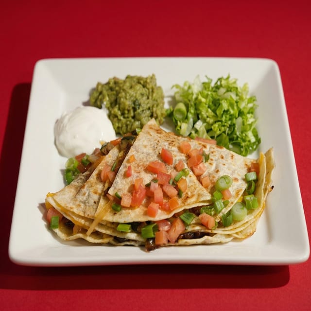 Quesadilla Vegetariana.