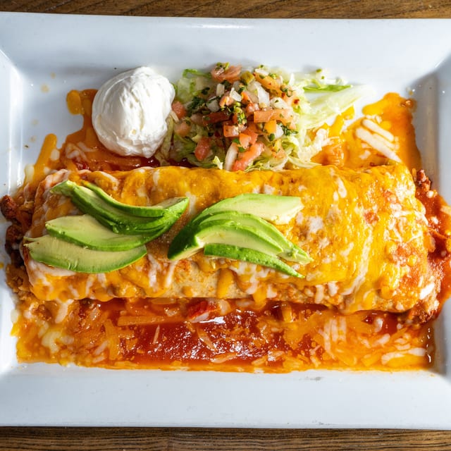 Burrito Al Pastor.