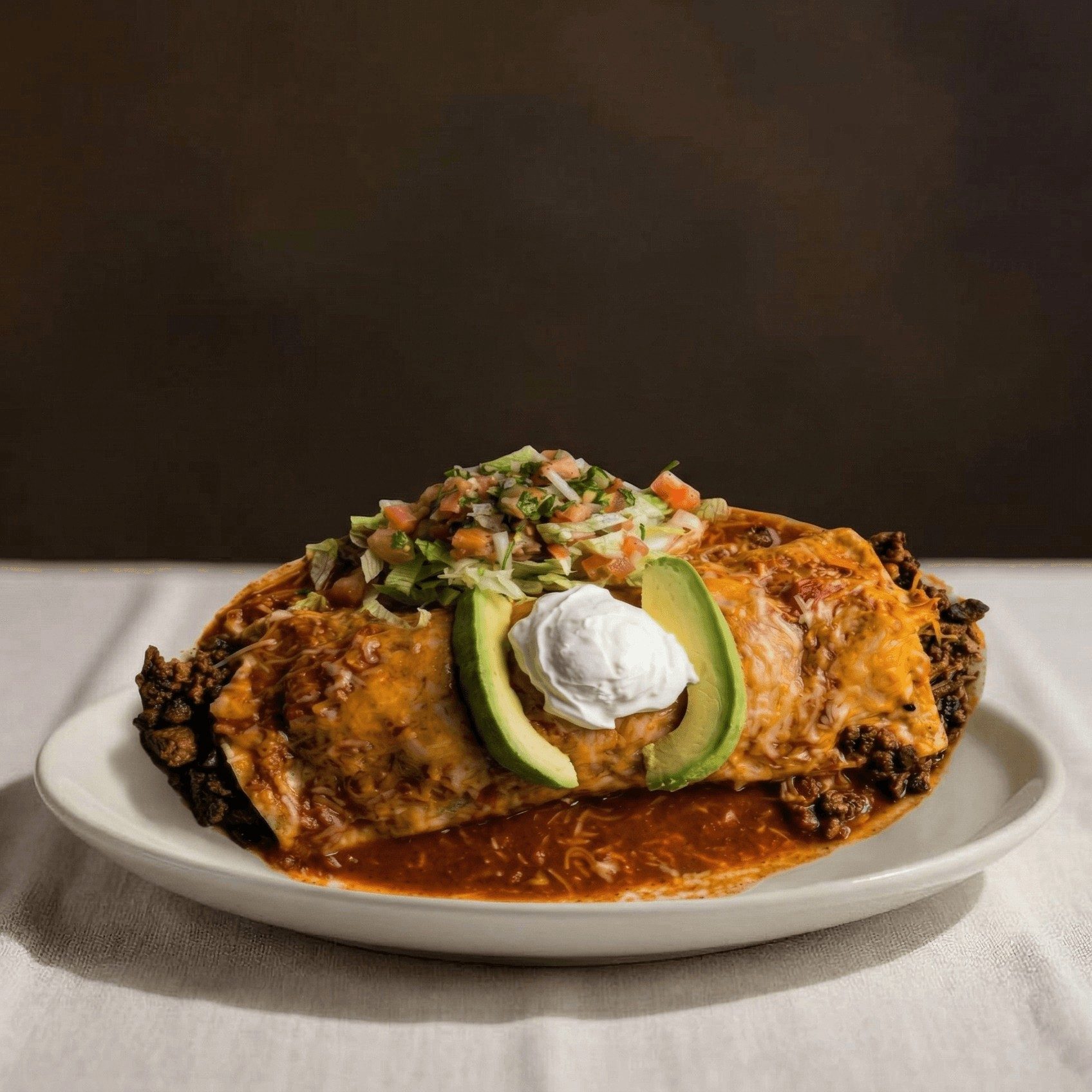 Burrito Al Pastor.