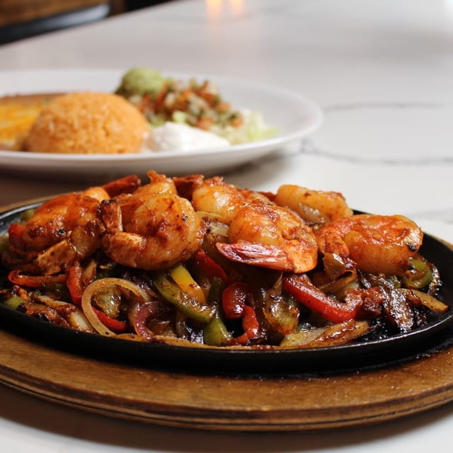 Shrimp Fajitas.